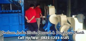 Mesin penghancur botol olli pertamina
