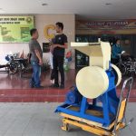 Pengiriman mesin penghancur kertas RS Cibabat Bandung